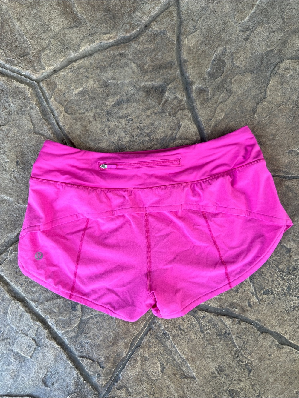 lululemon athletica Vibrant Pink Athletic Shorts